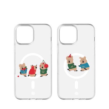 適用于蘋果16magsafe磁吸手機殼iphone14promax新款15創意13小眾2高級感男女情侶全包保護套卡通可愛柿子椒熊