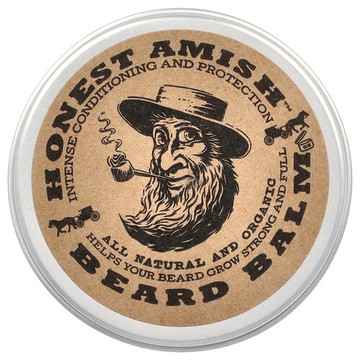 Honest Amish, 鬍鬚膏，2 盎司（60 毫升）