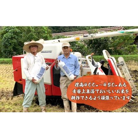 ふるさと納税 特別栽培米コシヒカリ 日貫青笹源流米 10kg（5kg×2袋）令和5年10月よりお届け 島根県邑南町