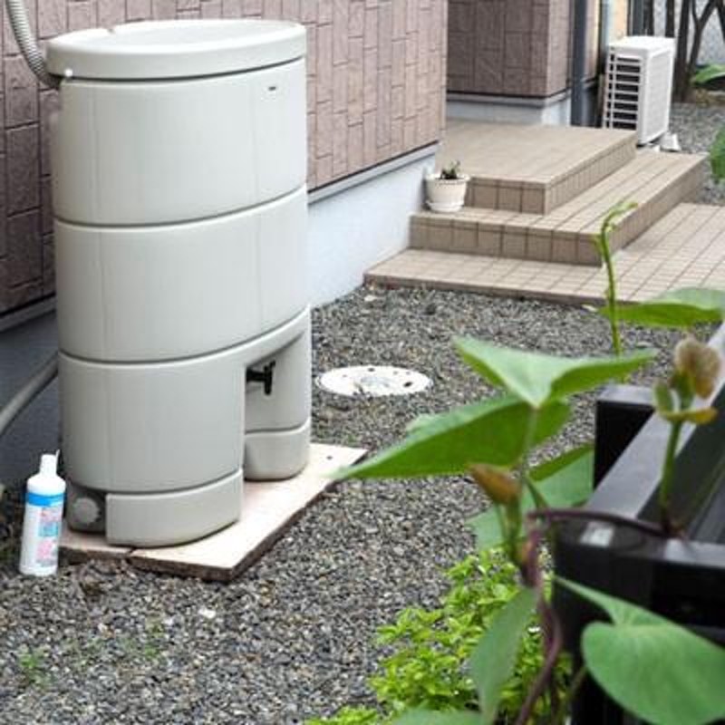 雨水タンク レインセラー200L 自作 補助金 おしゃれ 設置 diy 簡単