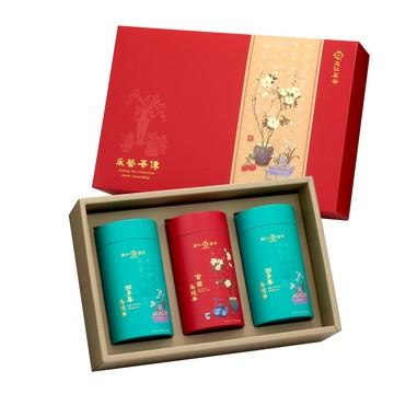 天仁茗茶 采藝茶傳茶葉禮盒-附提袋240g