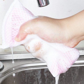 廚房清潔海綿擦洗碗擦百潔布吸水碗碟清潔巾去污海綿擦