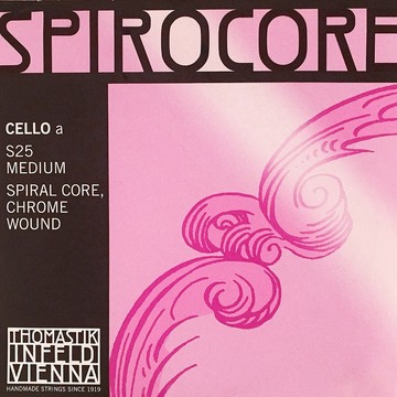 小叮噹的店 Thomastik S25 大提琴弦 Spirocore 1弦A弦 S25 鉻鋼