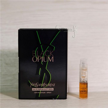 YSL 聖羅蘭 綠鴉片 Black Opium Illicit Green 女性淡香精 1.2mL 可噴式 試管香水