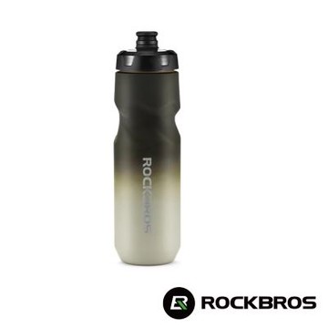 《ROCKBROS洛克兄弟》噴射水壺 Rockbros 漸層750ml (水壺/附防塵蓋/補水/戶外/運動/單車/旅遊)