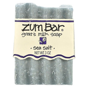 ZUM, Zum Bar®，羊奶皁，海鹽香，3 盎司