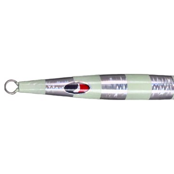 Sasaki 假餌 船釣鐵板 鐵板路亞 200g  銀色  1個