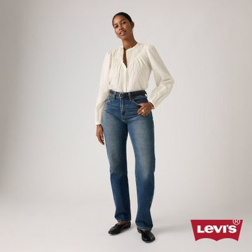 Levi s EASY DAD 中腰 寬鬆直筒 牛仔褲 女生牛仔褲 人氣新品