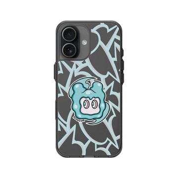 iPhone 17 Clear (相機按鈕) 酷墨灰 - Contemporary Tokyo - PLOOGUM Bubbles