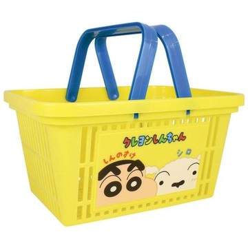 【震撼精品百貨】蠟筆小新_Crayon Shin-chan~蠟筆小新 塑膠置物瀝水提籃-探頭款*26766
