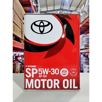 【4%點數】『油工廠』TOYOTA 日本原裝 豐田 原廠機油 5W30 5W-30 YARIS Altis WISH VIOS 4L【樂天APP下單限定】