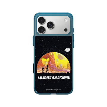 iPhone 17 Pro Max Clear (相機按鈕) 夜幕藍 - 瑞克和莫蒂 Rick and Morty - 永遠的冒險