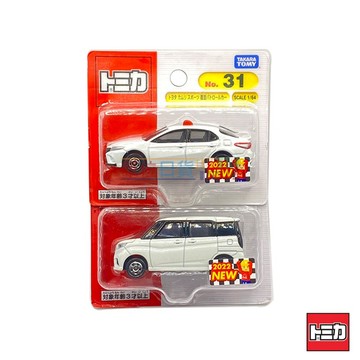 『 單位日貨 』 TOMICA 多美 NO.24 NO.31  SUZUKI  SOLIO 覆面警車 吊卡 日本正版