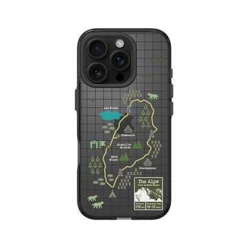 iPhone 16 Pro Clear 酷墨灰 - Nature Explorers 自然探索指南 - 探索指南（夜晚的阿爾卑斯山）