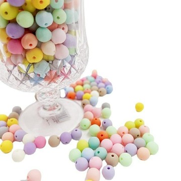 串珠散珠子混色diy手工壓克力亞克力活動手串制作配件掛件包包