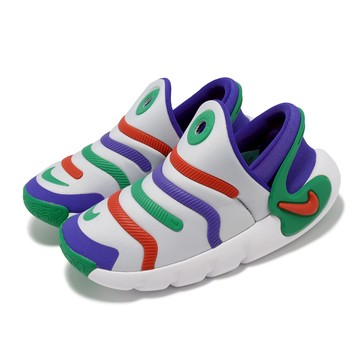 [ACS] Nike 休閒鞋 Dynamo 2 Easyon PS 中童鞋 灰 紅 小朋友 透氣 無鞋帶 FD0553-002