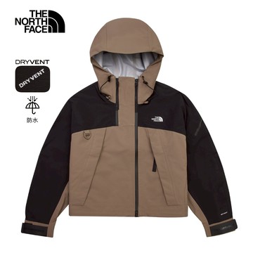 UE女款棕色DRYVENT防水衝鋒衣｜8CHXEB0