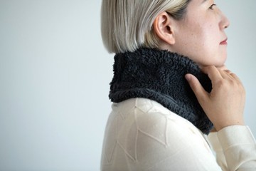 榊染 Organiccotton Fur 蓬鬆頸圍【短版】