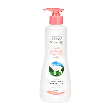 Leivy 羊奶身體潤膚乳 雙重保濕 含山羊奶和牛奶蛋白 適用於非常乾燥的皮膚  350ml  1瓶