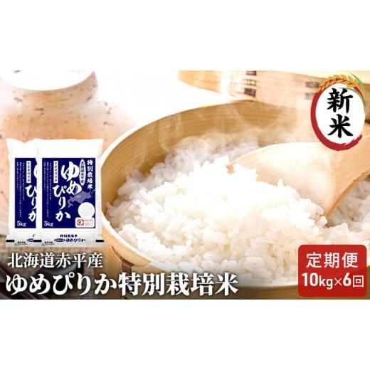 ふるさと納税 北海道 赤平市 北海道赤平産 ゆめぴりか 10kg (5kg×2袋) 特別栽培米  米 北海道 定期便