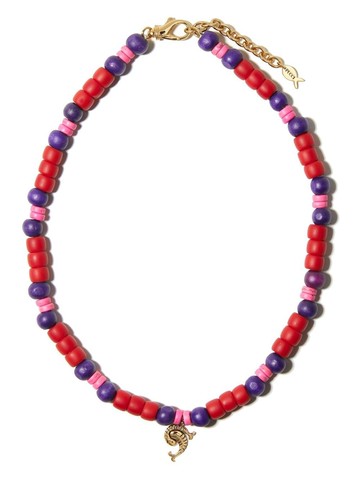 PUCCI - Hipcci beaded necklace - women - Bronze - One Size - Pink