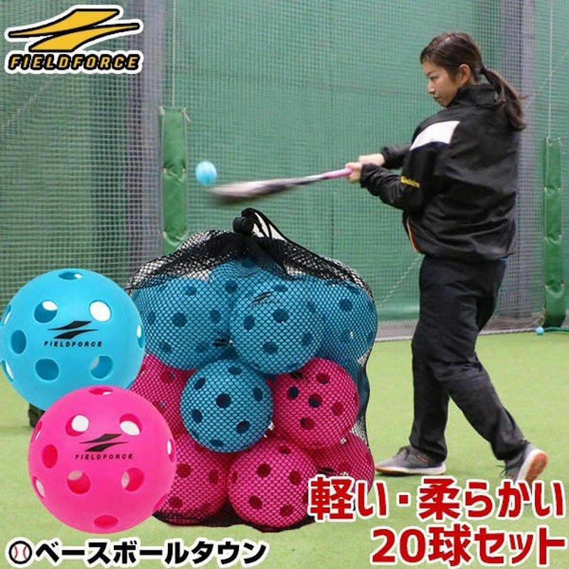 野球 穴あきボール 20個セット ピンク・ブルー各10個入り 専用バッグ付き 練習用品 WFBB-20 フィールドフォース 通販 LINEポイント最大0.5%GET | LINEショッピング 野球 穴あきボール 20個セット ピンク・ブルー各10個入り 専用バッグ付き 練習用品 WFBB-20 フィールドフォース 通販 LINEポイント最大0.5%GET | LINEショッピング