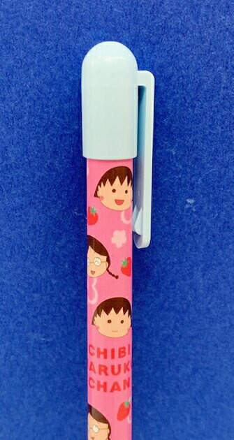 【震撼精品百貨】CHIBI MARUKO CHAN 櫻桃小丸子 小丸子自動鉛筆-小丸子與小玉粉#57357 震撼日式精品百貨