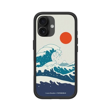 iPhone 16 Mod NX 黑 - ilovedoodle (Lim Heng Swee) - Cat Landscape - Waves