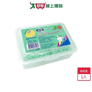 刷樂扁線牙線棒(薄荷味)600支/盒【愛買】