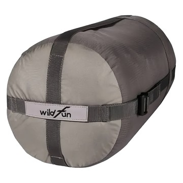 Wildfun 野放 輕巧童趣石墨烯睡袋 70x200cm 動物園印花  淺灰色  1個