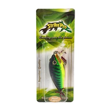 Strike Pro 胖胖貓 木製 小胖子 Fat Cat 根釣 BFT 5.5cm 路亞 WD-015  10.7g  1個