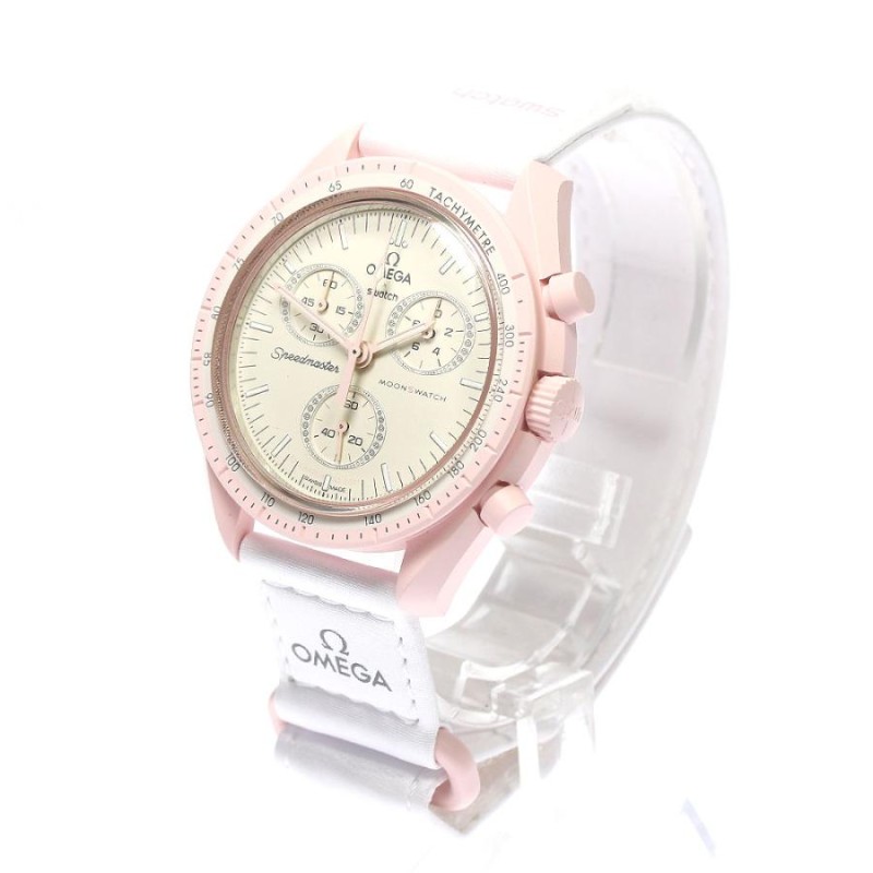 ☆未使用品 ☆箱・保証書付き【Swatch】スウォッチ OMEGA×Swatch MISSION TO VENUS SO33P100 クォーツ メンズ_734115  | LINEブランドカタログ