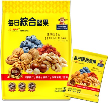 [長榮生醫]食力佳森林老爹每日綜合堅果 X3袋