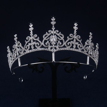 原創2022新款高端婚紗頭飾結婚皇冠新娘飾品十八歲生日晚會王冠女