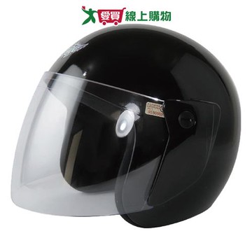 華泰 通用型安全帽 (黑) 台灣製 透氣內襯 CNS認證 防護 安全帽 騎車【愛買】