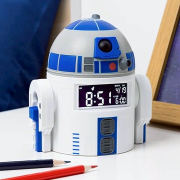 【Paladone UK】Star Wars 星際大戰 R2-D2 3D造型 LED鬧鐘