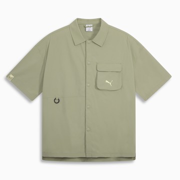 PUMA 流行系列Hidden Gem短袖襯衫(M) 男 短袖襯衫 63386982