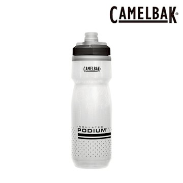 CAMELBAK PODIUM CHILL保冷噴射水瓶 CB1874101062｜620ml 白