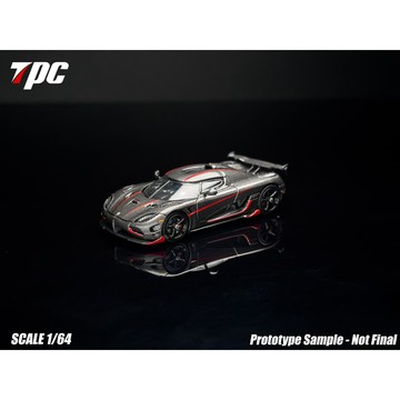 TPC 1/64 Koenigsegg Agera RS 柯尼賽克 模型車 碳纖維 金屬紅