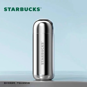 星巴克杯子 璀璨流星子彈頭帶茶濾便攜桌面不鏽鋼隨行保溫杯360ml