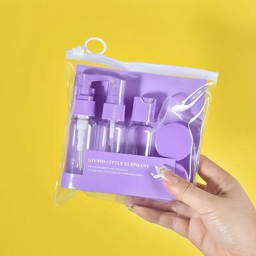 隔日✈️旅行分裝瓶套裝便攜式化妝品乳液香水分裝空瓶出差專用擠壓噴霧