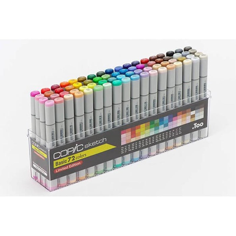 COPIC sketch コピックスケッチ ベーシック 24色セット 2本おまけ - 画材