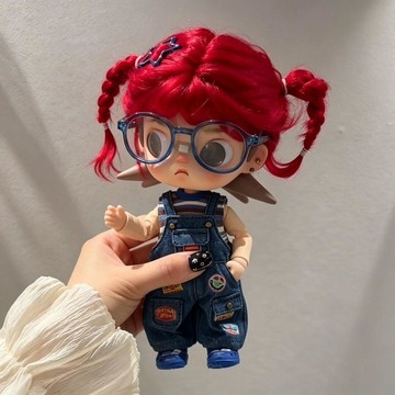 zsiga 嘎子姐可愛紅色整頂假髮顯青春活力日常百搭造型發坯生日禮物 禮物