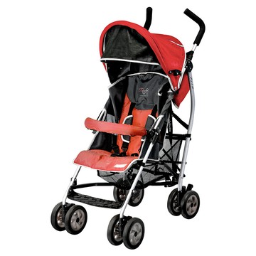vivibaby 遊 新風尚 可躺歐式傘車/手推嬰幼兒車  紅色