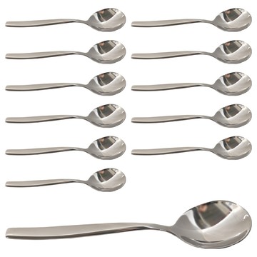 WMF 餐具 Bistro 0400系列 圓湯匙 Cromargan®不鏽鋼 德國進口  12個