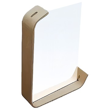 上手家居 L型中空相框 胡桃木 21 x 14cm 簡約時尚居家裝飾  1個