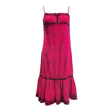 Lizzy桃粉色魚尾裙吊帶洋裝