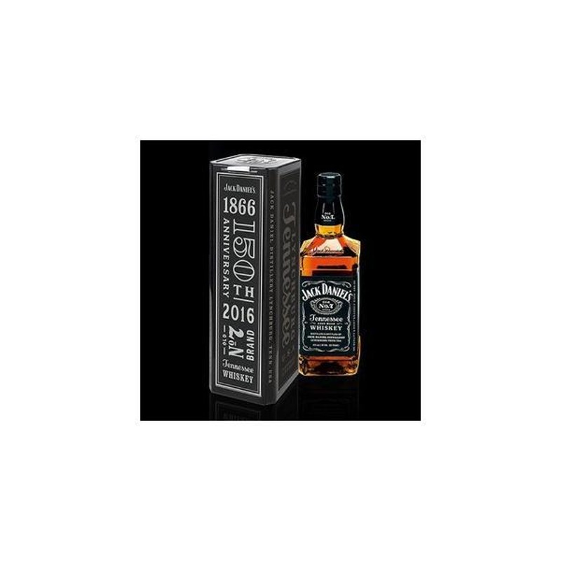 ジャックダニエル ブラック Old No.7 150周年メタルボックス 700ml 40％ 正規 （バーボン テネシーウイスキー）  LINEショッピング