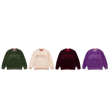 AirRoom 全新真品現貨 2024SS SUPREME CONTRAST ARC SWEATER 毛衣 四色