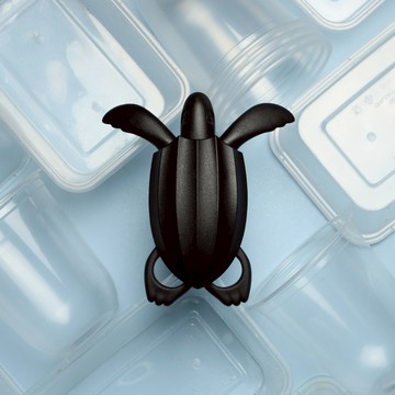 QUALY｜皮革海龜剪刀組(黑)